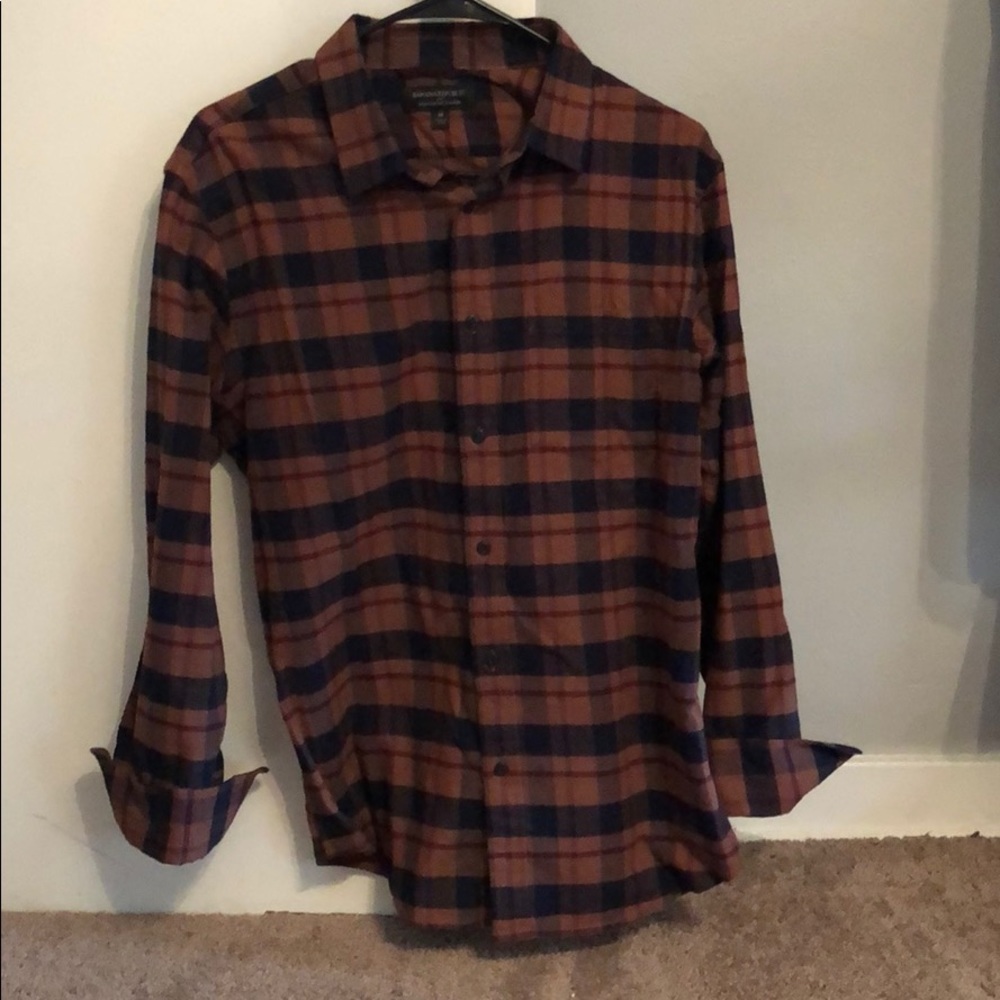 Men’s button up flannel